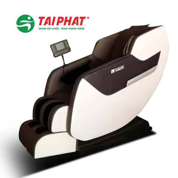 GHẾ MASSAGE FUJIKASHI FJ-1400 NÂU – BE CAO CẤP CHÍNH HÃNG--GHE-MASSAGE-TOÀN-THÂN-FUJIKASHI-FJ-1400-NAU-–-BE