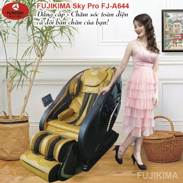 Ghe Massage Fujikima Sky Pro Fj A644 Chinh Hang