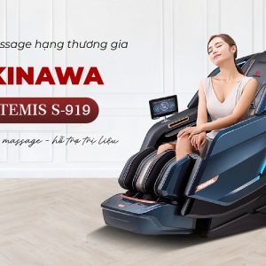 GHẾ MASSAGE OKINAWA ARTEMIS S - 919 chính hãng--GHE-Massage-OKINAWA-ARTEMIS-S-919