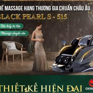 GHẾ MASSAGE OKINAWA BLACK PEARL H - 515 chính hãng--GHE-Massage-OKINAWA-BLACK-PEARL-H-515