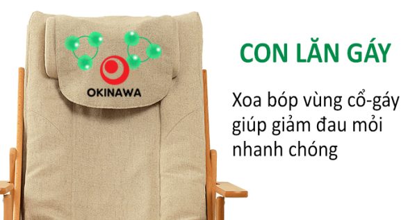 GHẾ MASSAGE OKINAWA Mini OKINAWA JS-99 3D chính hãng--GHE-Massage-Mini-Okinawa-JS-99-3D