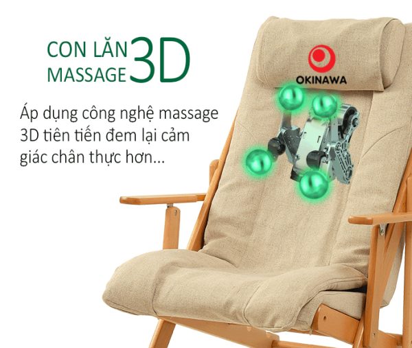 GHẾ MASSAGE OKINAWA Mini OKINAWA JS-99 3D chính hãng--GHE-Massage-Mini-Okinawa-JS-99-3D