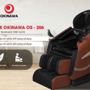 GHẾ MASSAGE OKINAWA OS - 206 chính hãng--GHE-Massage-OKINAWA-OS-206