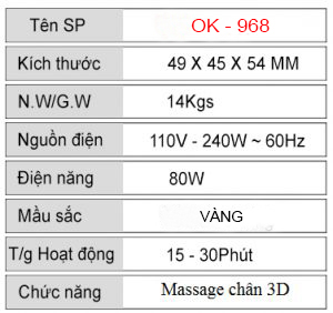 Massage Chân Cao Cấp OKINAWA JS 968 chính hãng--Massage-Chân-Cao-Cấp-OKINAWA-JS-968