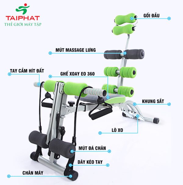 Máy tập cơ bụng đa năng Tech Fitness CAO CẤP CHÍNH HÃNG--Máy-tập-cơ-bụng-đa-năng-Tech-Fitness