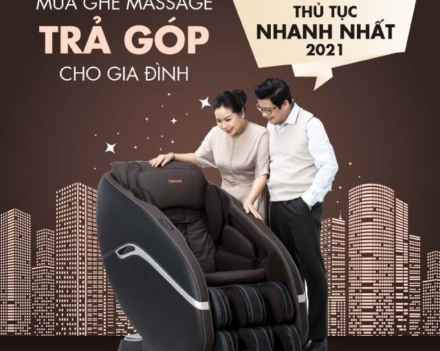 ghế massage trả góp