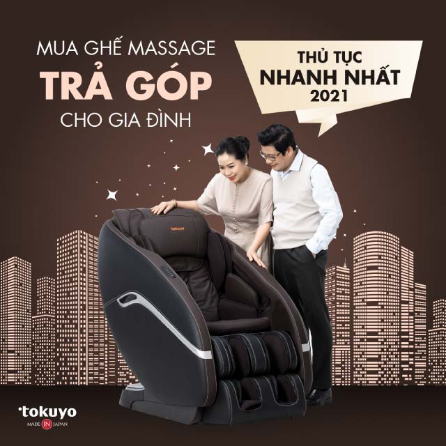 ghế massage trả góp