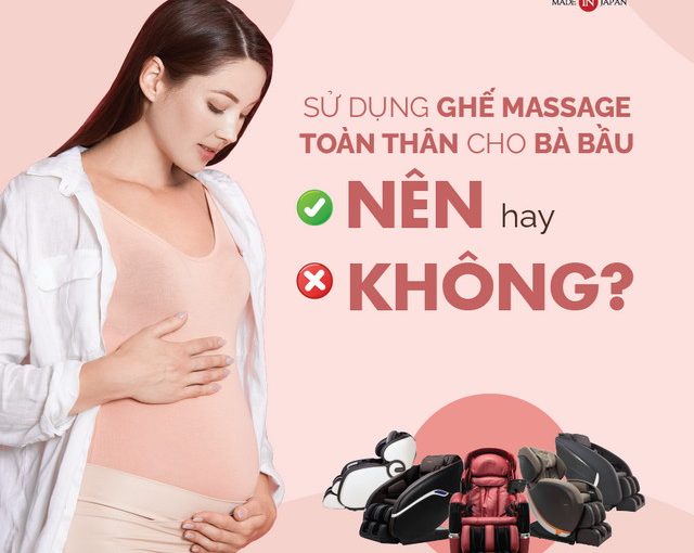 ghế massage cho bà bầu