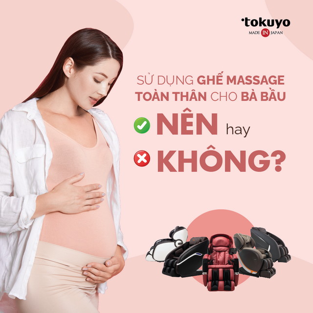 ghế massage cho bà bầu