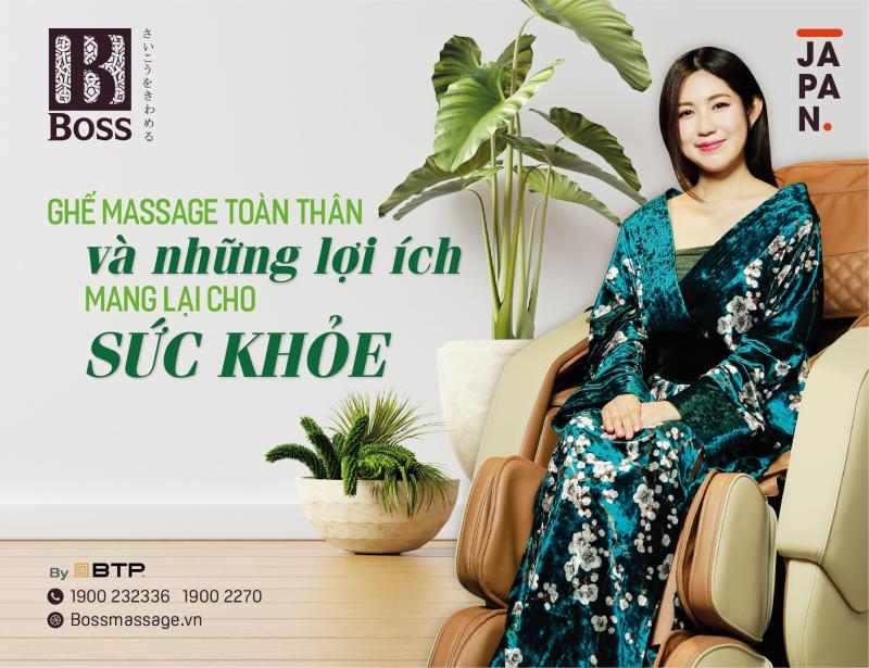 Lợi ích của ghế massage 4D mang lại cho sức khỏe