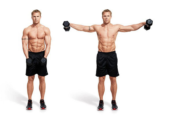 Bài tập Dumbbell Lateral Raise