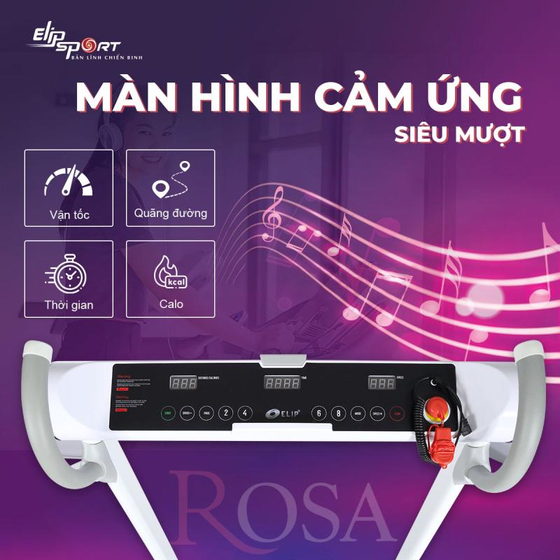 Máy chạy bộ điện đơn năng ELIP Rosa