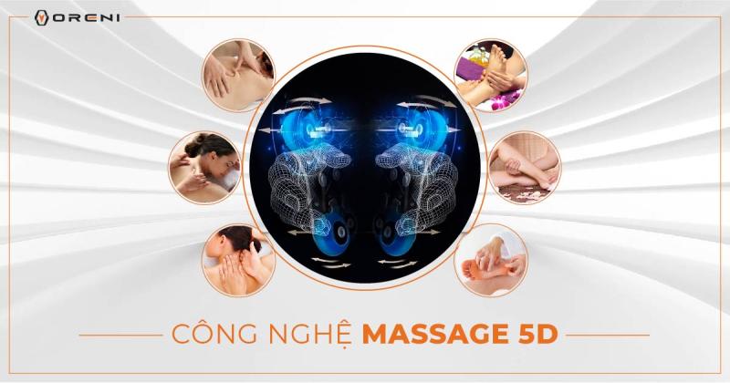 chế độ massage chân chuyên biệt