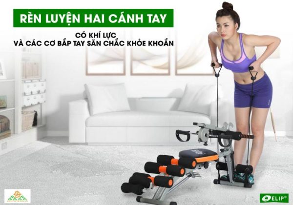 Máy tập bụng đa năng Elip New