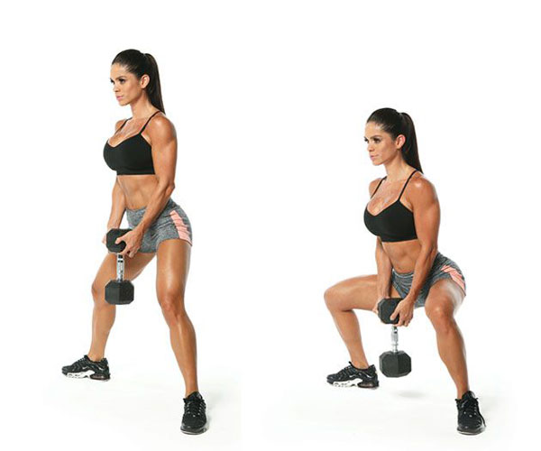 Dumbbell Sumo Squat