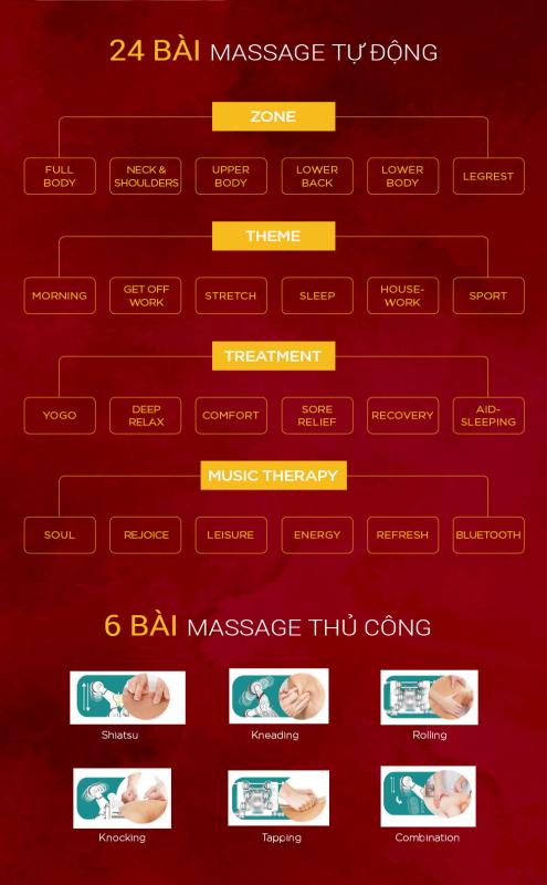 GHẾ MASSAGE TỰ ĐỘNG