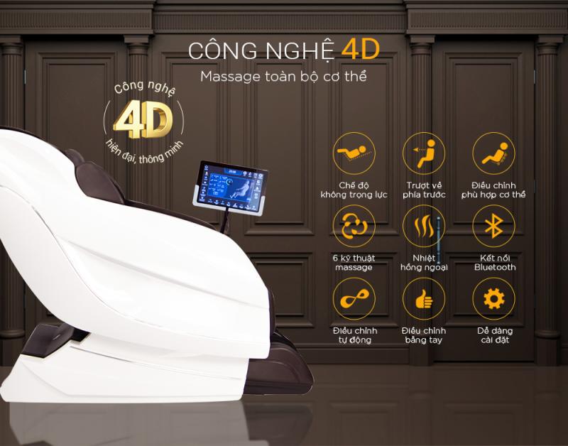 Ghế Massage BUHEUNG MK-9200 massage vai