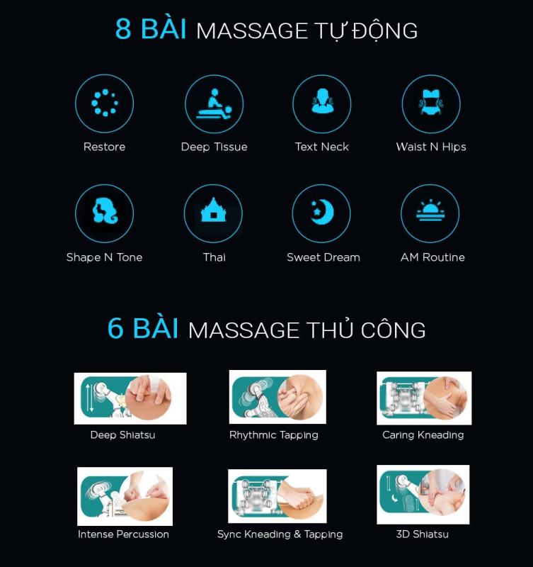 Ghế Massage 5D - thông tin giới thiệu từ NSX Master Yoga BUHEUNG MK-9200 tiện ích