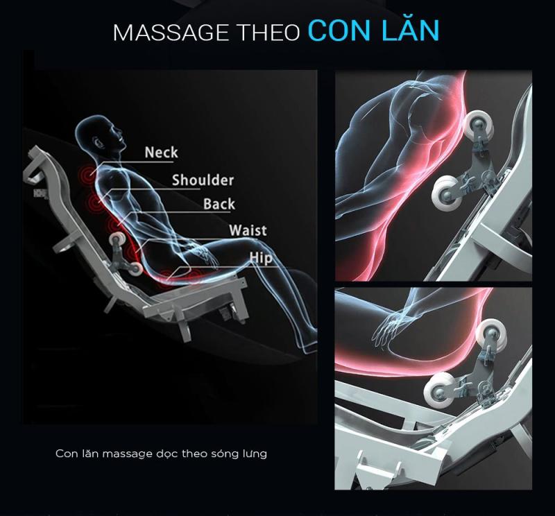 Ghế Massage 5D - thông tin giới thiệu từ NSX Master Yoga BUHEUNG MK-9200 phòng ngủ