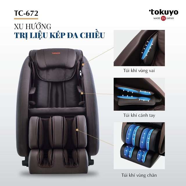 ghe massage toan than tokuyo tc672