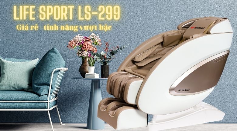 Slider chi tiết sản phẩm Ghế Massage LifeSport LS-299