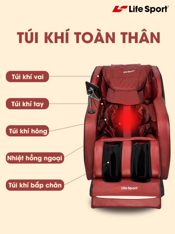 Mua ghế massage giá rẻ tại Life Sport