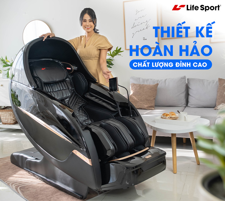 ghế massage ls-999 | thiết kế hoàn hảo