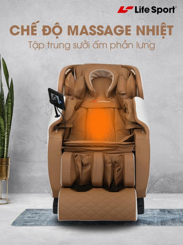 Ghế massage nhiệt ấm Life Sport LS-268