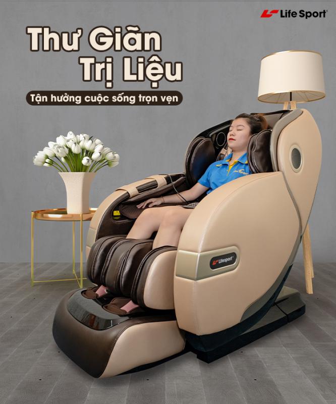 Ghế massage toàn thân thư giãn, trị liệu