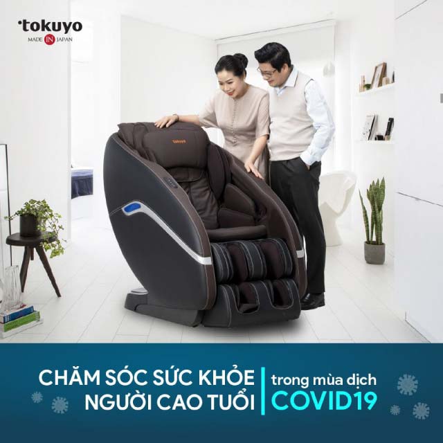 Chăm sóc sức khỏe người cao tuổi mùa dịch